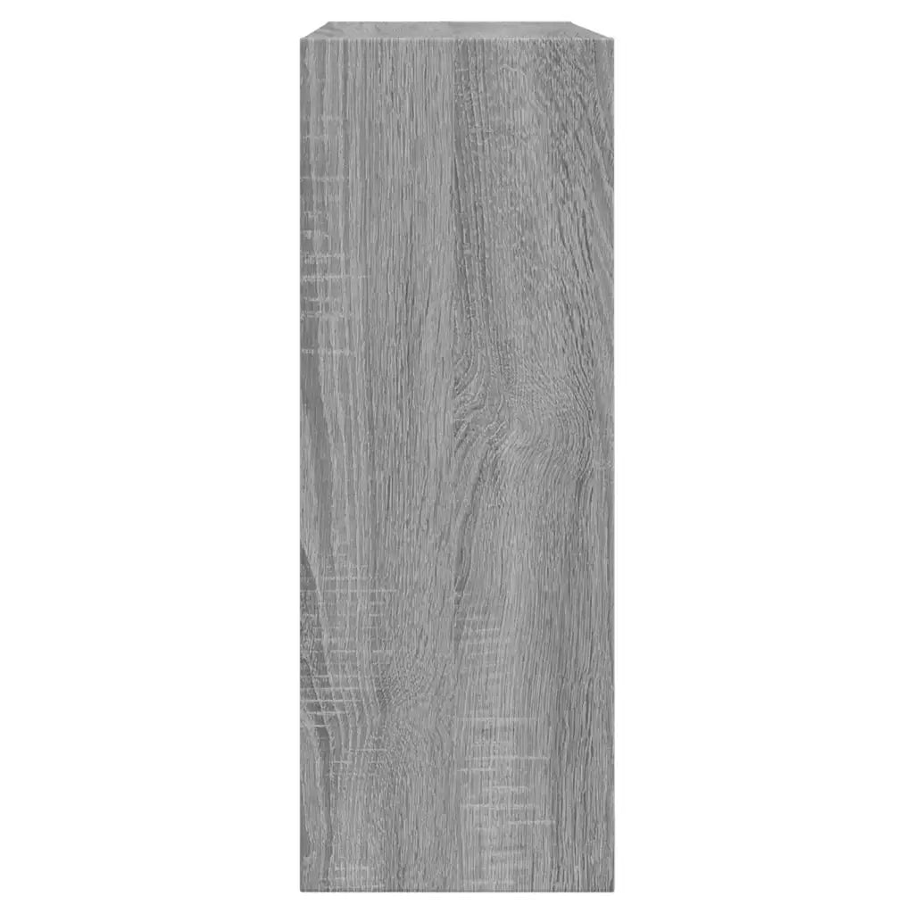 Scarpiera-Scaffale per scarpe Grigio Sonoma 60x21x57 cm in Legno Multistrato
