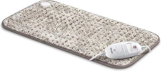 Cuscino di riscaldamento nordico - soffice e lavabile in lavatrice - 3 impostazioni di temperatura - formato XXL 60 x 30 cm