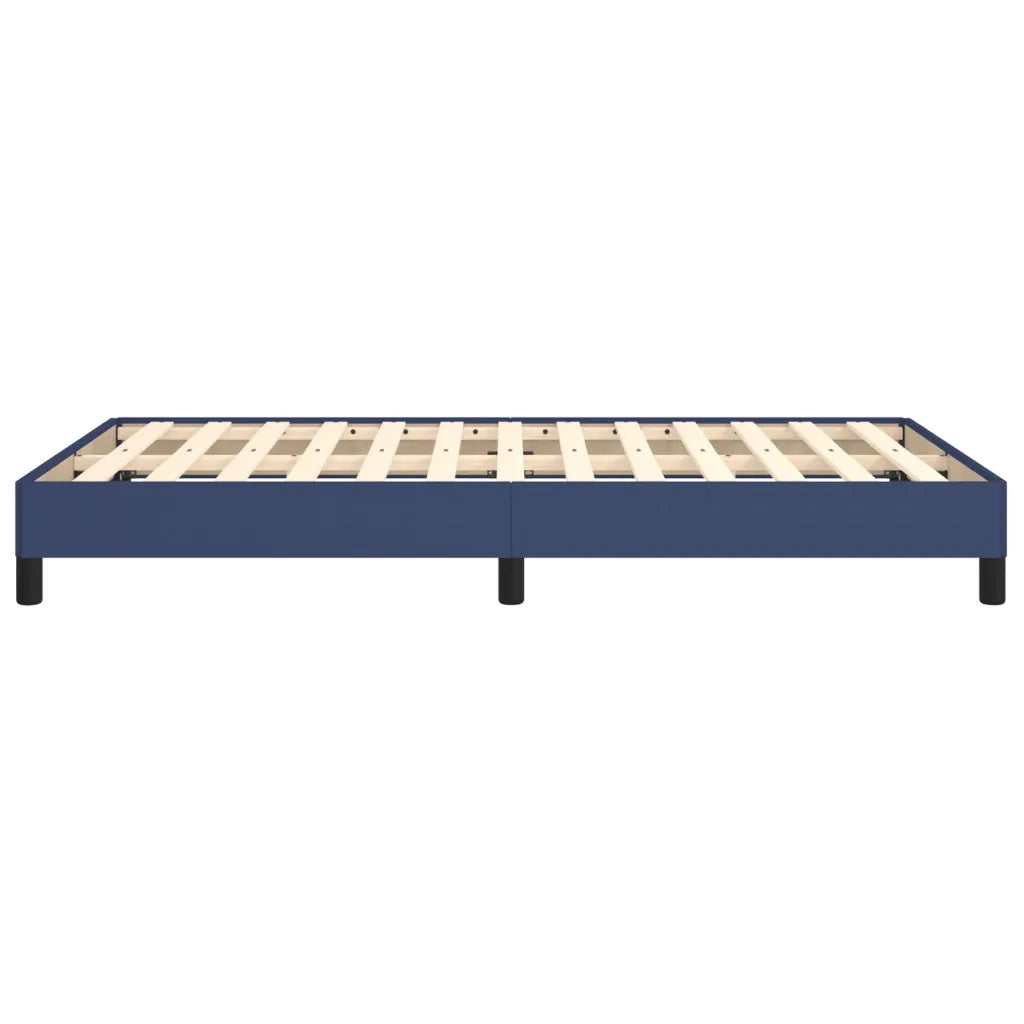 Giroletto senza Materasso-Struttura Letto Blu 120x200 cm in Tessuto 173628