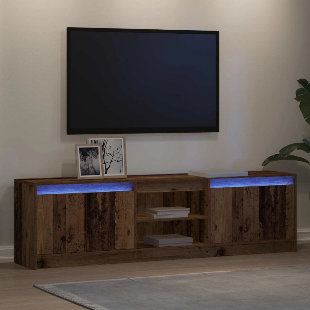 Unità TV 2 pcs Marrone 180 x 34 x 50 cm Legno multistrato 3378504