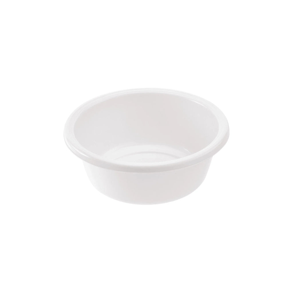 BACINELLA ROTONDA Ø 32 x h.12,5 cm / 6 lt - bianca  - TONTARELLI
