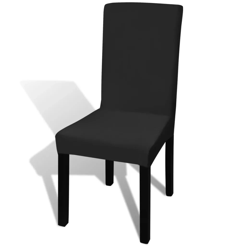 Fodera Elastica per Sedie 4 pz Nero CFW4881293