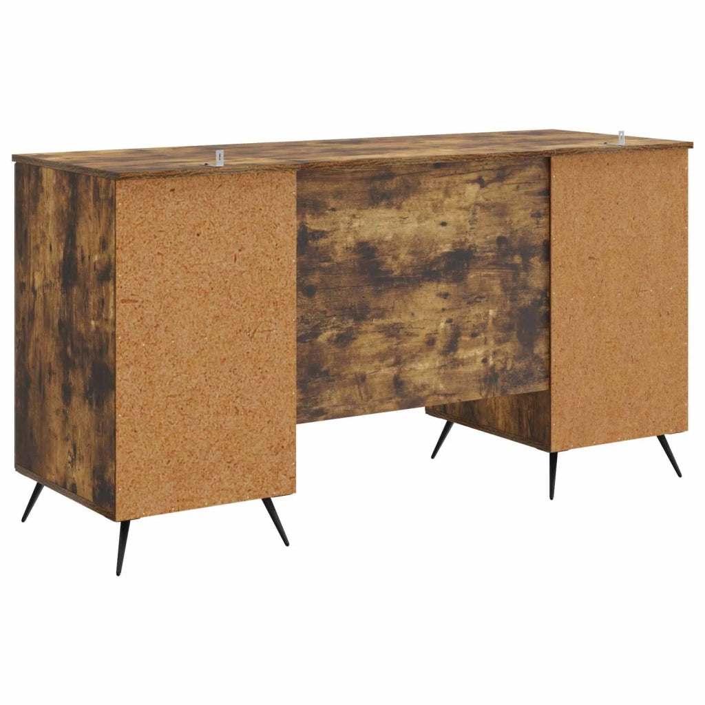 Scrivania Rovere Fumo 142,5 x 50 x 75 cm Legno ingegnerizzato 3414635
