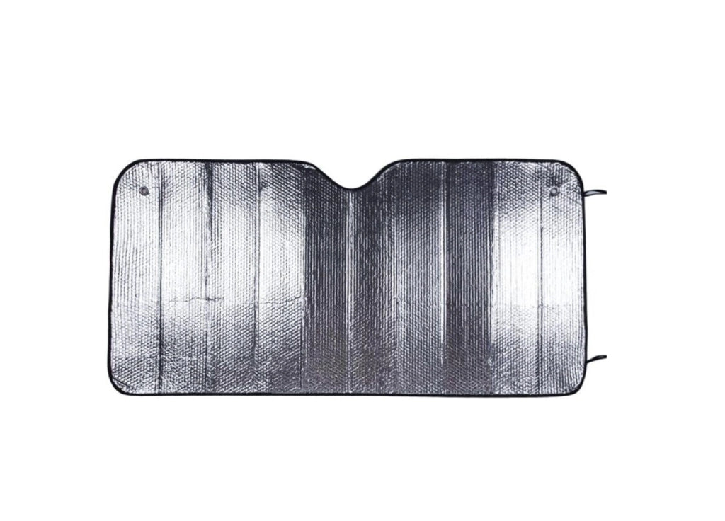 Parasole Parabrezza Auto Protettore Interno Protezione Raggi UV Gelo Con Ventose - 130x60 - Parasole