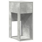 Supporto per Computer a Torre con Cassetto Grigio 30x44x74 cm CFW4155226