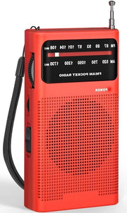 Radio FM/AM portatile - eccellente ricezione e qualità del suono - ingresso per cuffia.