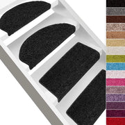 Matta Trappola Semi-Rond o Quadrato, Duraturo e Facile da Pulire, Alta Qualità in 13 Colori, 65 x 23,5 cm