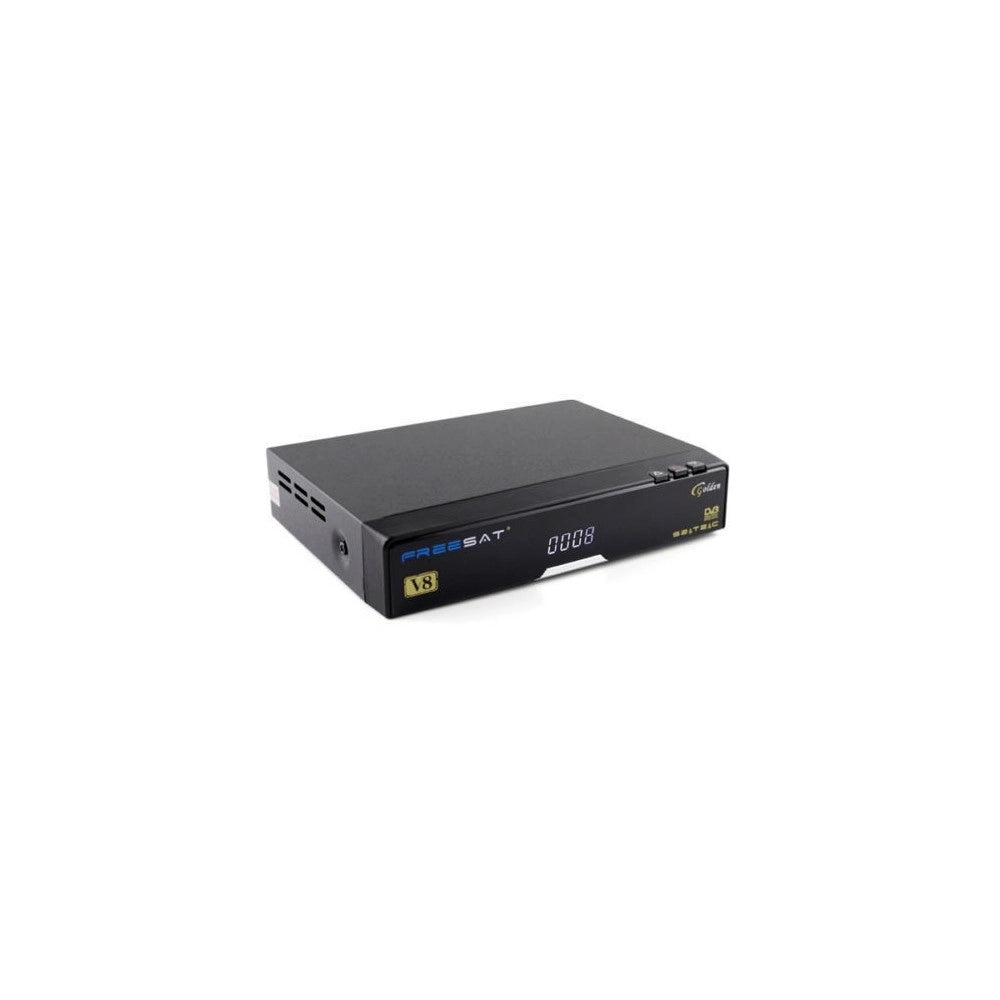 Trade Shop - Decoder Ricevitore Terrestre Ip Iptv Dvb T2/s2 Full Hd 1080p Freesat V8 Golden -