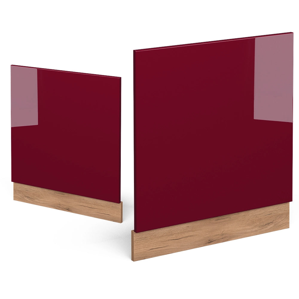 Vicco Mobili da cucina  Rosso 60 cm Senza piano di lavoro