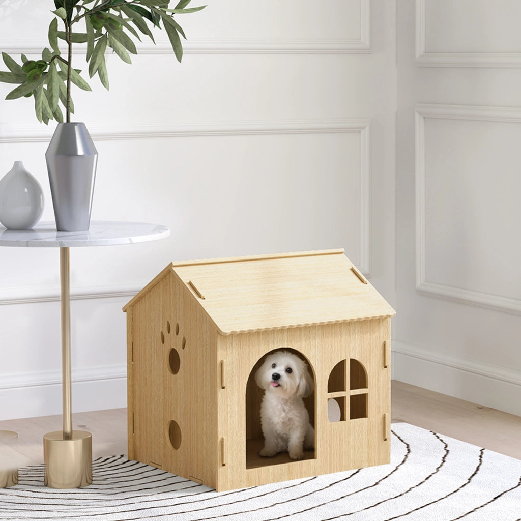 Casetta per Cani e Gatti con Finestra ¨C zephmum ¨C 49.5x41x51 cm