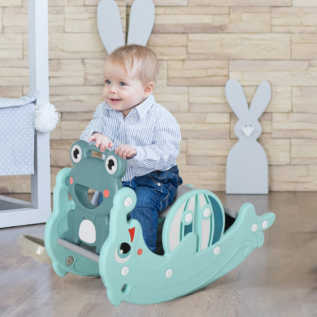 Casetta Giochi Multifunzione ¨C Zephmum ¨C 72x34x47 cm Blu Turchese