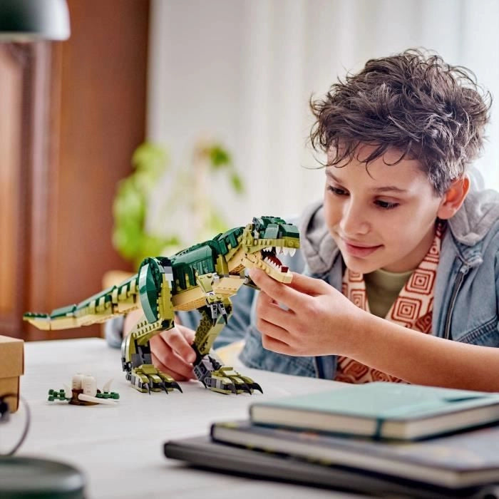 LEGO Creator 31151 T-rex 3-in-1 - Dinosauro Giocattolo Triceratopo o Pterodattilo