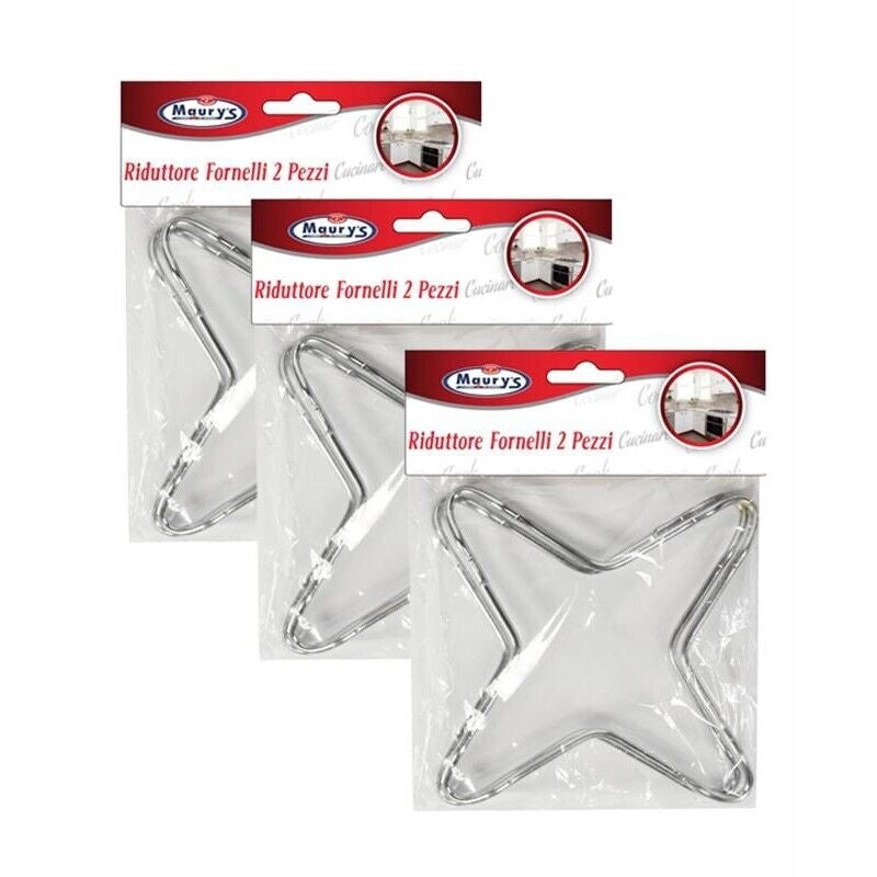 KIT SET 3 PZ MAURY'S RIDUTTORI FORNELLO 2 PZ
