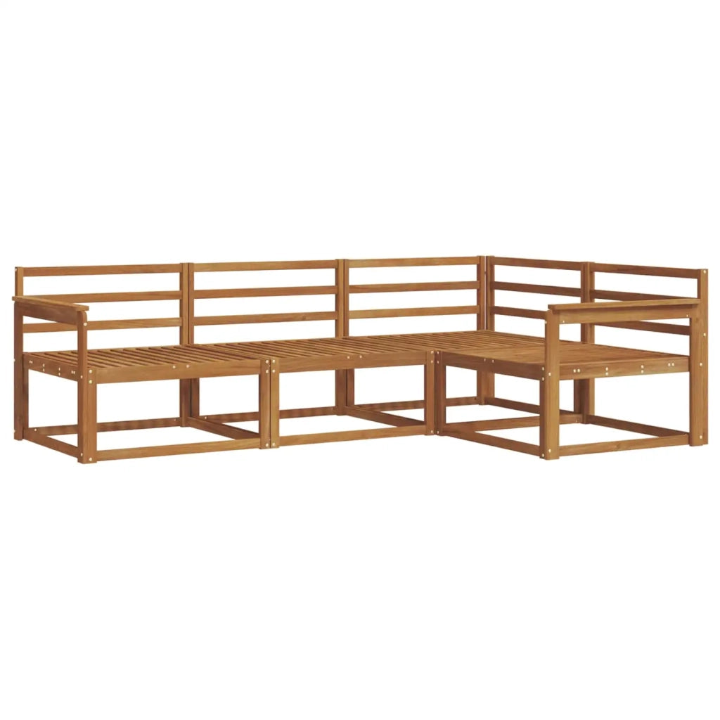 Set di divani da esterno 4 pcs Naturale 3367497
