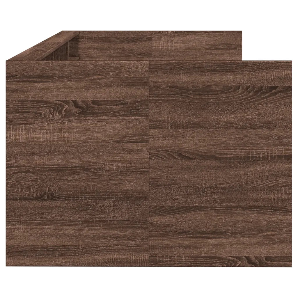Divano Letto con Cassetti senza Materasso 75x190 cm