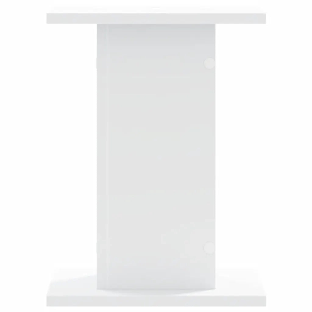Supporti per Piante 2 pz Bianchi 30x30x40cm Legno Multistrato