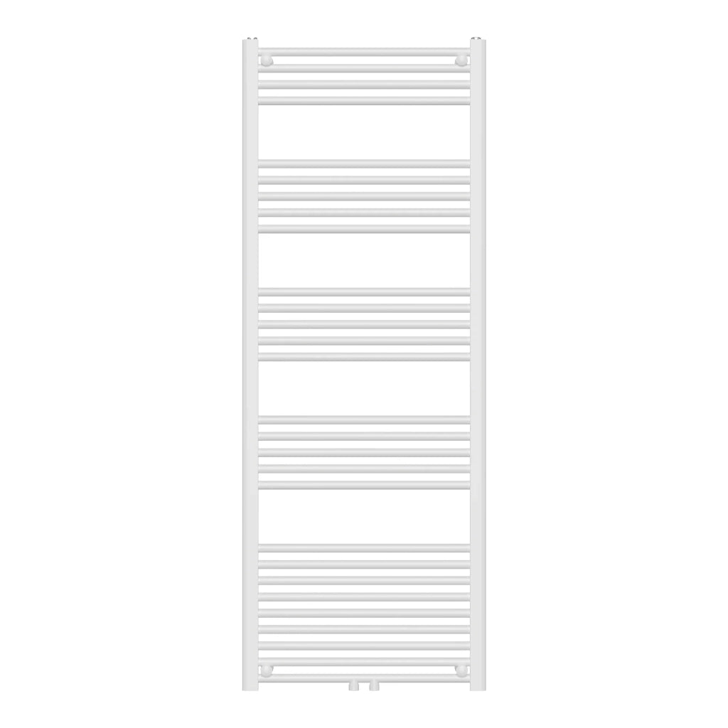 Radiatore scaldasalviette da bagno acciaio 160 x 60 cm bianco 03_0010429