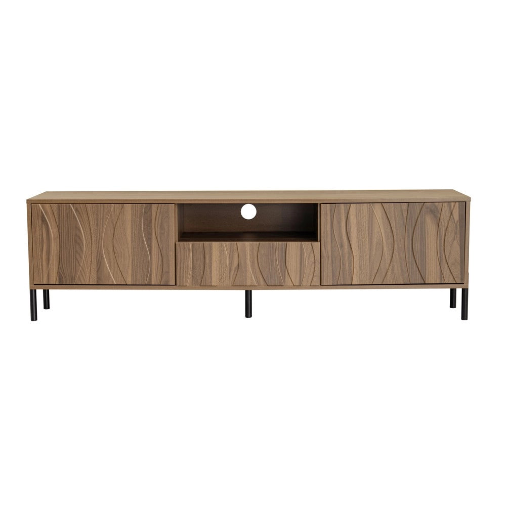 Mobile TV con Ante ¨C MINIMAL ¨C Soggiorno, 160x35x46 cm
