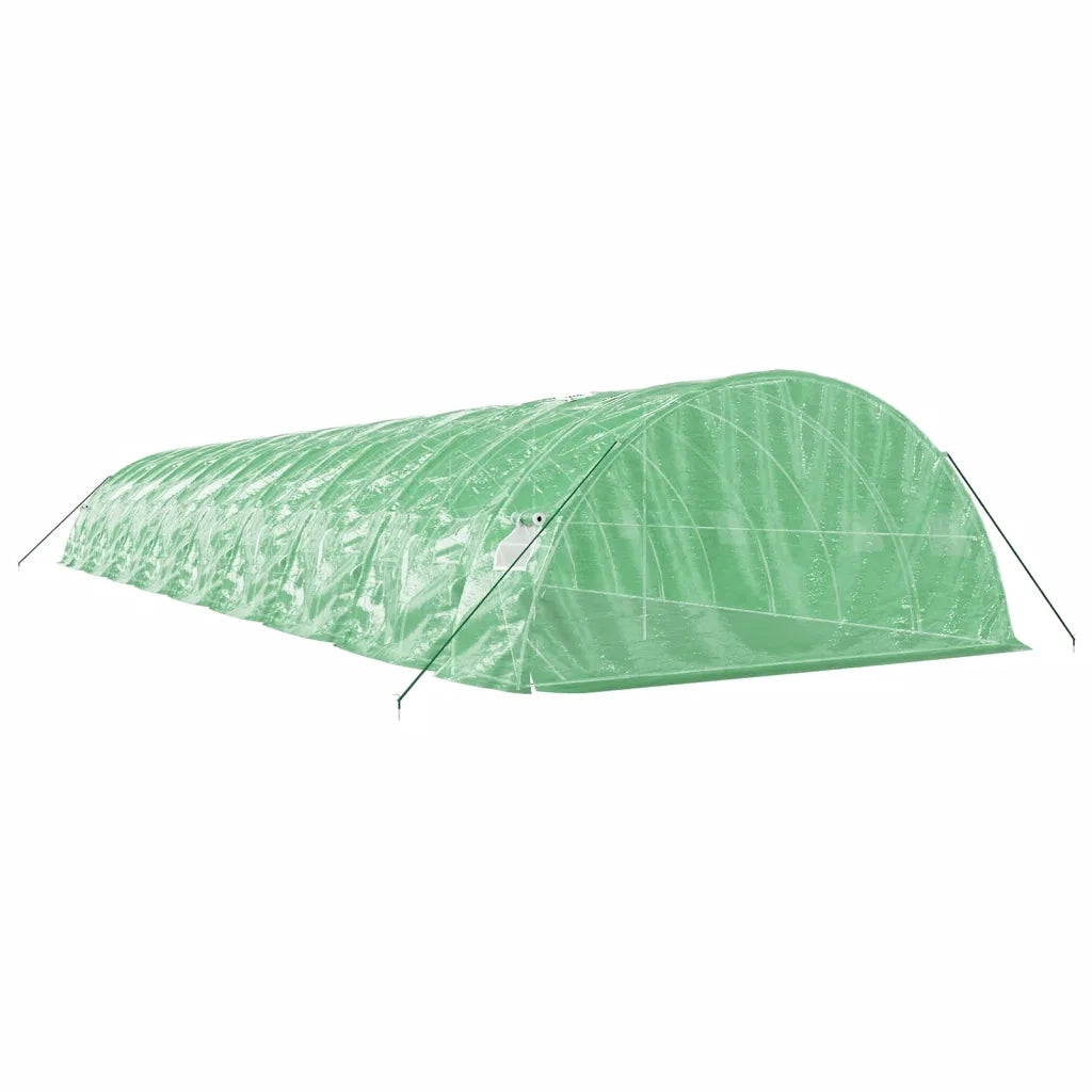 Serra con Telaio in Acciaio Verde 90 m² 18x5x2,3 m 3188090