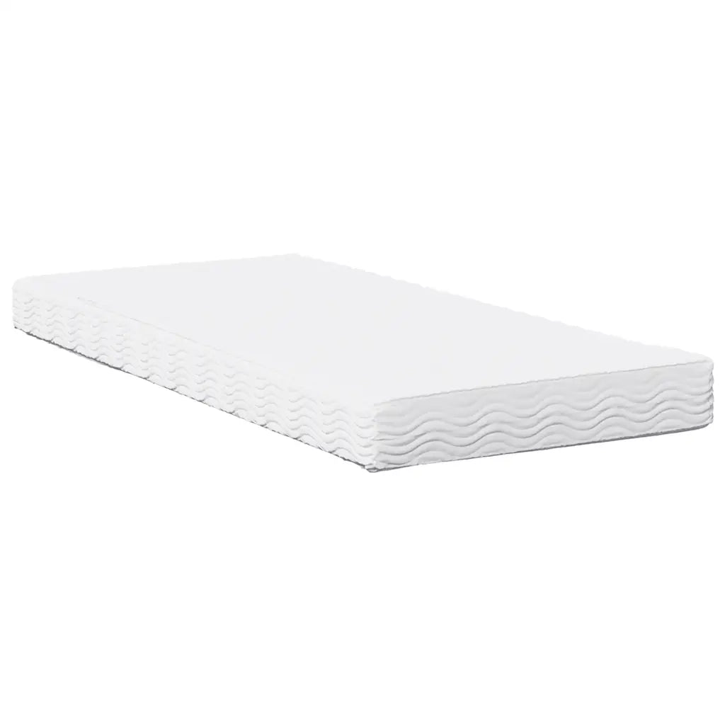 Divano Letto con Materasso 80x200 cm in Legno Massello di Pino 3324598