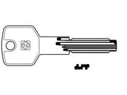 CHIAVI PUNZONATE PER CILINDRI CISA 6 SPINE CS171- - CS171 - 10 pezzi SILCA