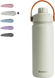 Fiasco in acciaio inossidabile, 500 ml, termos, grande contenitore in metallo per sport, scuola, fitness, outdoor, campeggio