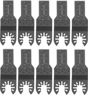 Lama oscillante 10 pezzi - 20 mm chiusura rapida per multitool - accessori per legno e plastica