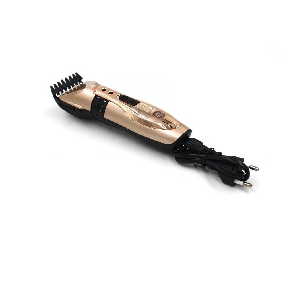 Trade Shop - Regolabarba Taglia Capelli Trimmer Professionale A Batteria Ricaricabile Gm-6051 -