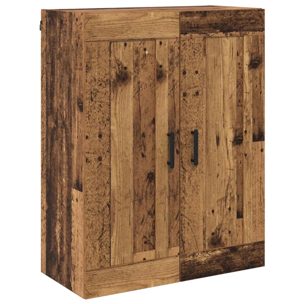 Credenza 2 pcs Legno vecchio Legno multistrato