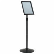 Supporto Poster a Piedistallo Argento a4 PVC e Acciaio CFW5986030
