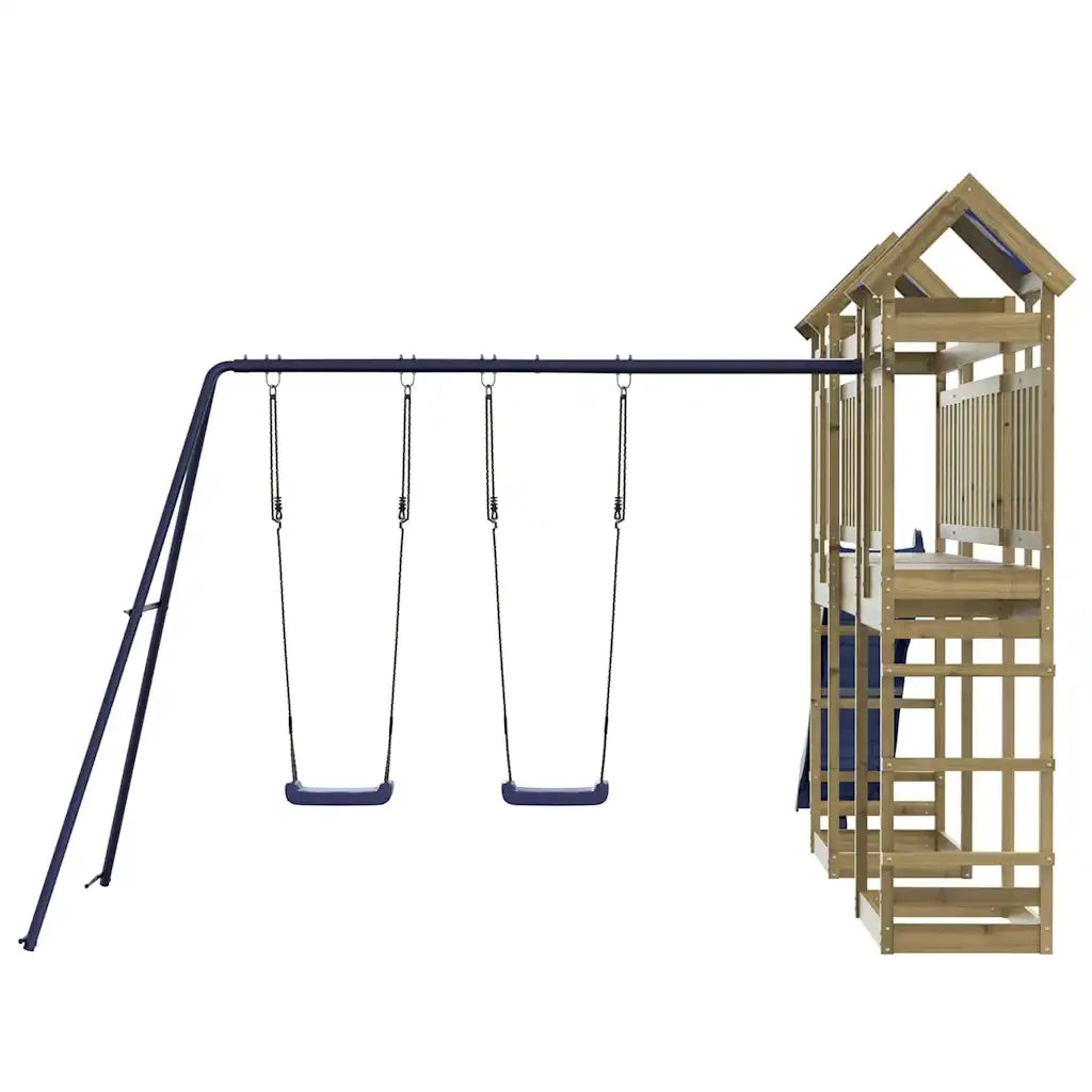 Set da Gioco da Esterno in Legno di Pino Impregnato 3279108