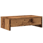 Supporto per monitor mobile da scrivania con cassetti legno invecchiato legno ingegnerizzato marrone 02_0044949