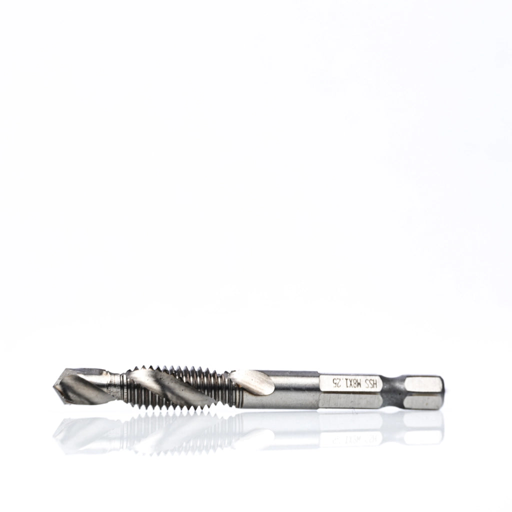 Set di Punte Maschiatrici Rosfix 6 Pezzi M3-M8 – Acciaio HSS di Alta Qualità | Dimensioni M3-M10
