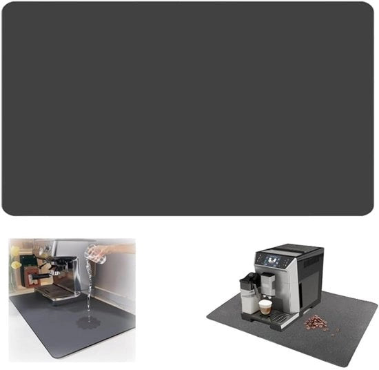 Mat di drenaggio 60 cm x 50 cm - Super assorbente - Antiscivolo - Rapido assorbimento - Accessorio cucina - Ideale per lavandino - Mat di cucina