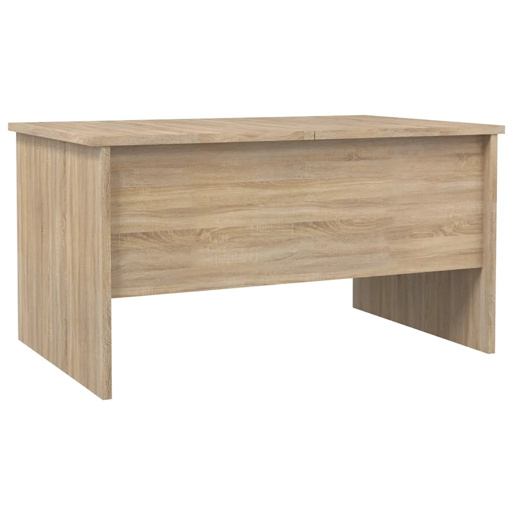 Tavolino Salotto-Tavolino da soggiorno-Tavolo Rovere Sonoma 80x50x42,5 cm Legno Multistrato