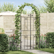 Arco da Giardino Tinta unita Nero 115 x 37 x 226 cm