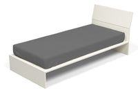 Lenzuolo Sotto con Angoli ed Elastico Tinta Unita Fumo Matrimoniale Maxy