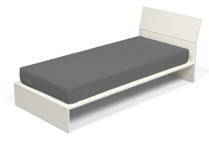 Lenzuolo Sotto con Angoli ed Elastico Tinta Unita Fumo Matrimoniale Maxy