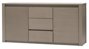 Madia credenza in frassino 2 porte 3 cassetti cenere l.184 p.48 h.88