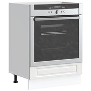 Armadio per Forno Porto Bianco in Legno Multistrato 853997