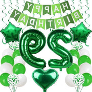 Decorazioni di Festa per il 29° Compleanno Ballooni Verde Uomo Donna Decorazioni di Festa