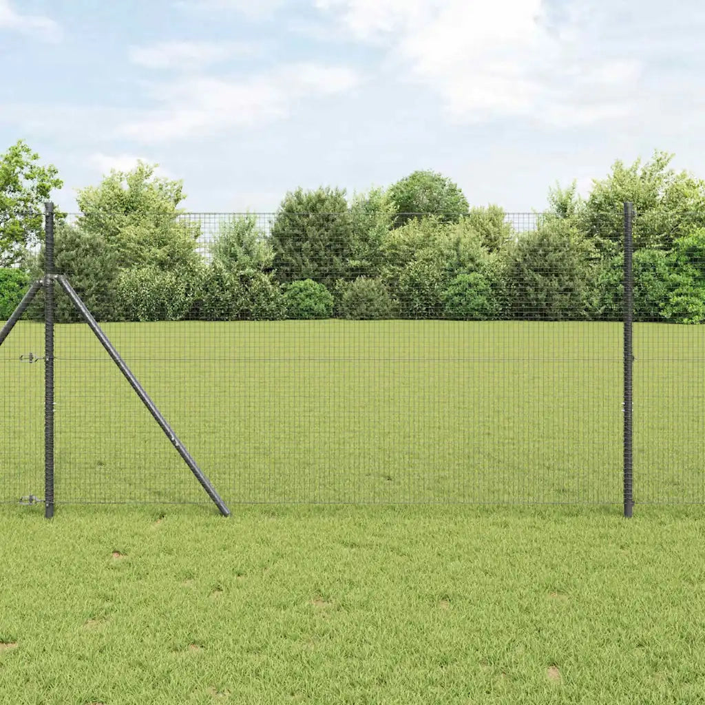 Palo della recinzione Grigio 50 x 1,2 m (rete 19 x 19 mm)