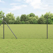 Palo della recinzione Grigio 50 x 1,2 m (rete 19 x 19 mm)