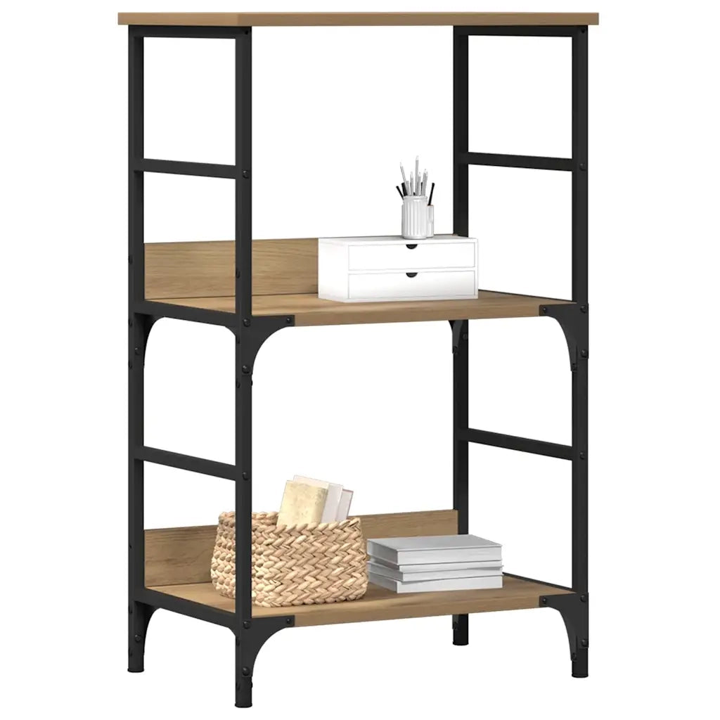 Libreria Rovere Artigianale 50x33x82 cm Legno Multistrato 857465