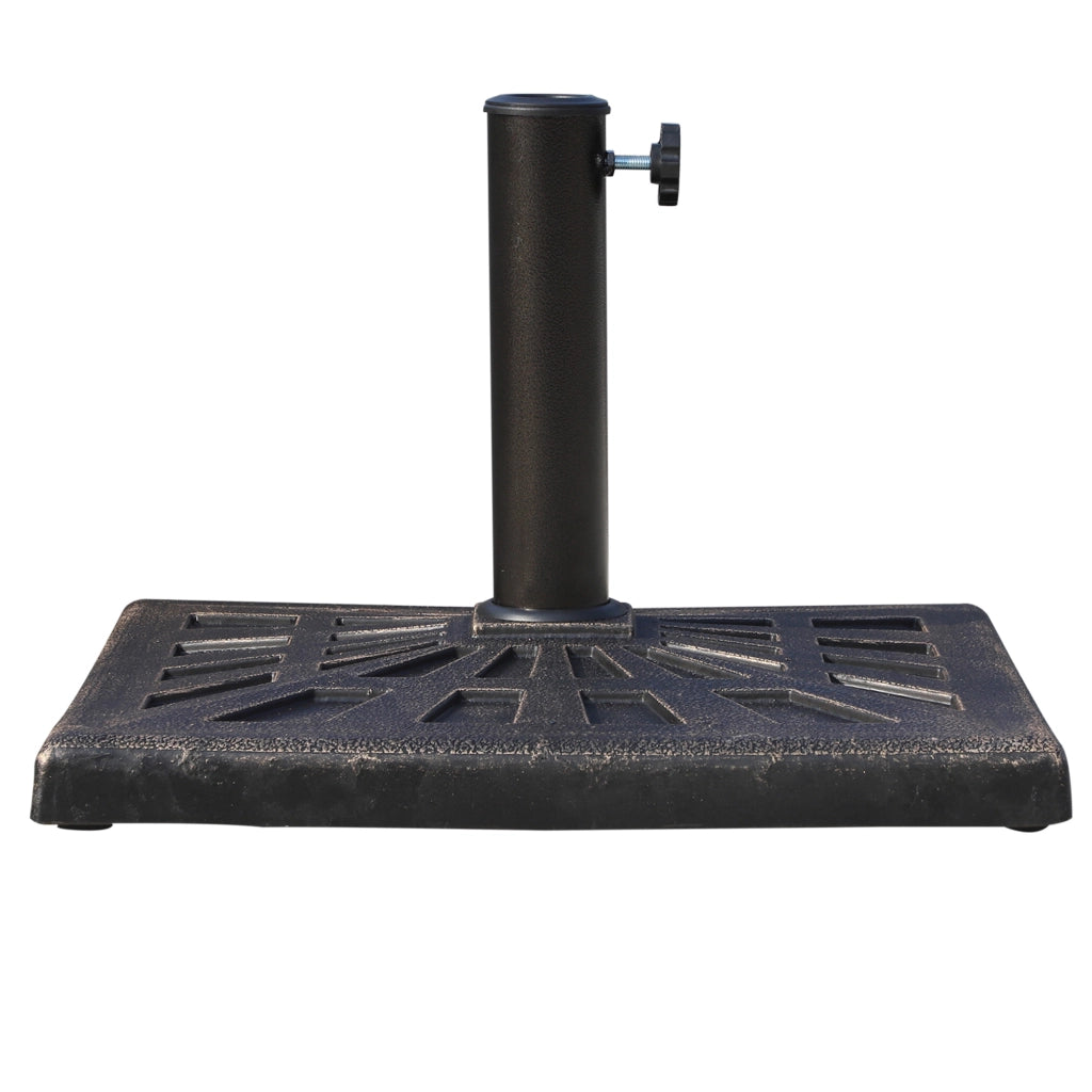 Base per Ombrellone ¨C zephmum ¨C Resina Bronzo 47x47x32 cm