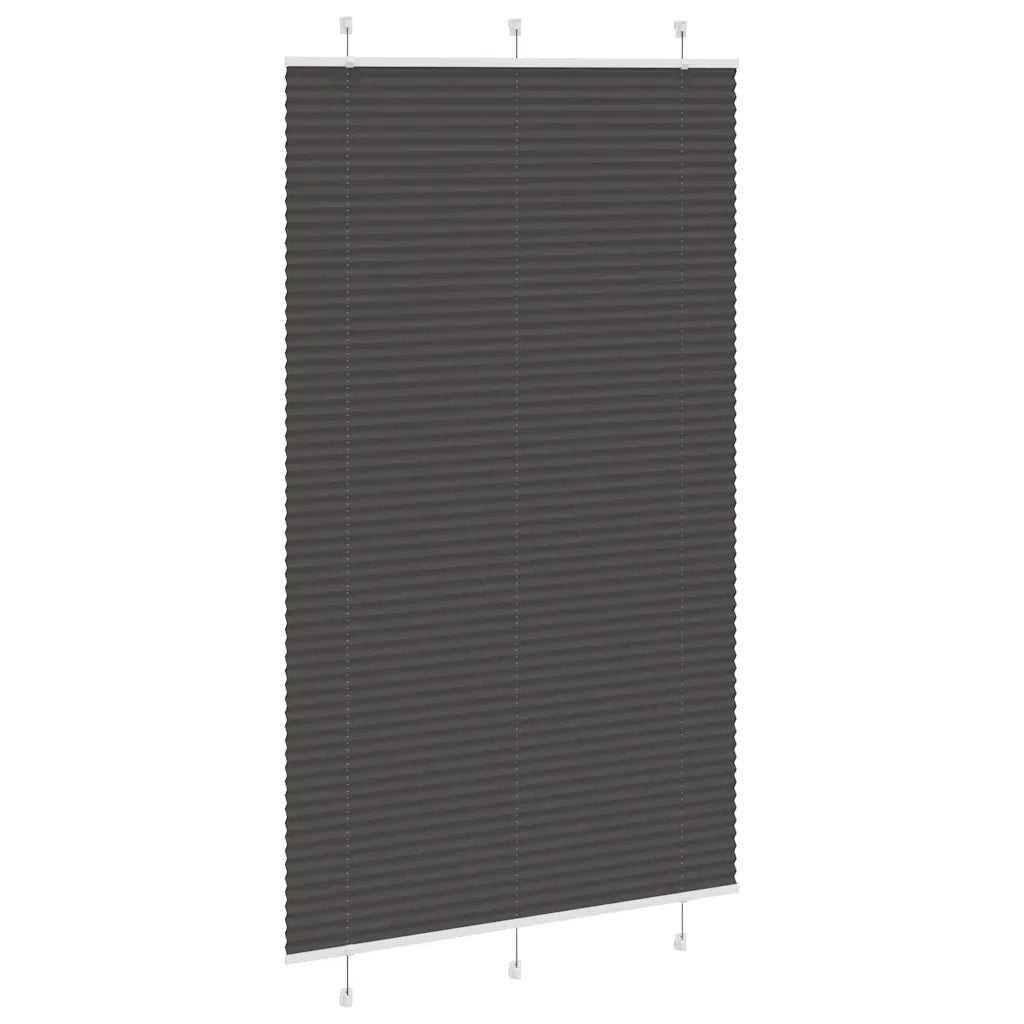 Tenda Plissettata | Tenda pliss¨¨ Nera 115x200 cm Larghezza Tessuto 114,4 cm