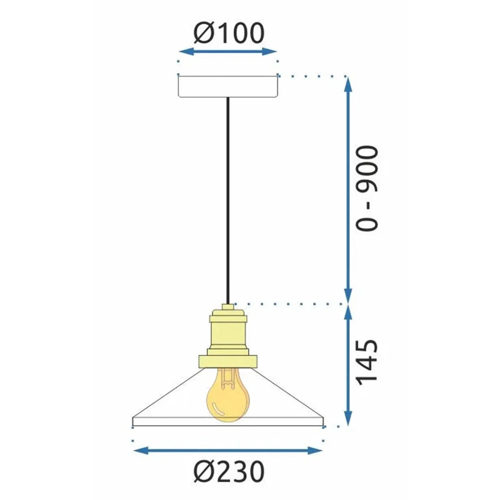 Lampada Da Soffitto APP1172-1CP White