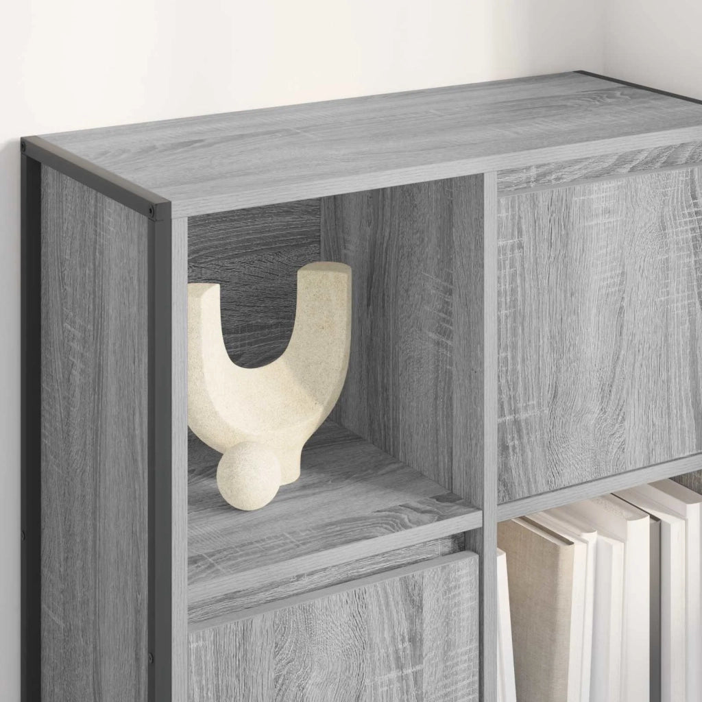 Armadio per Libri Grigio Sonoma 68 x 30 x 108.5 cm