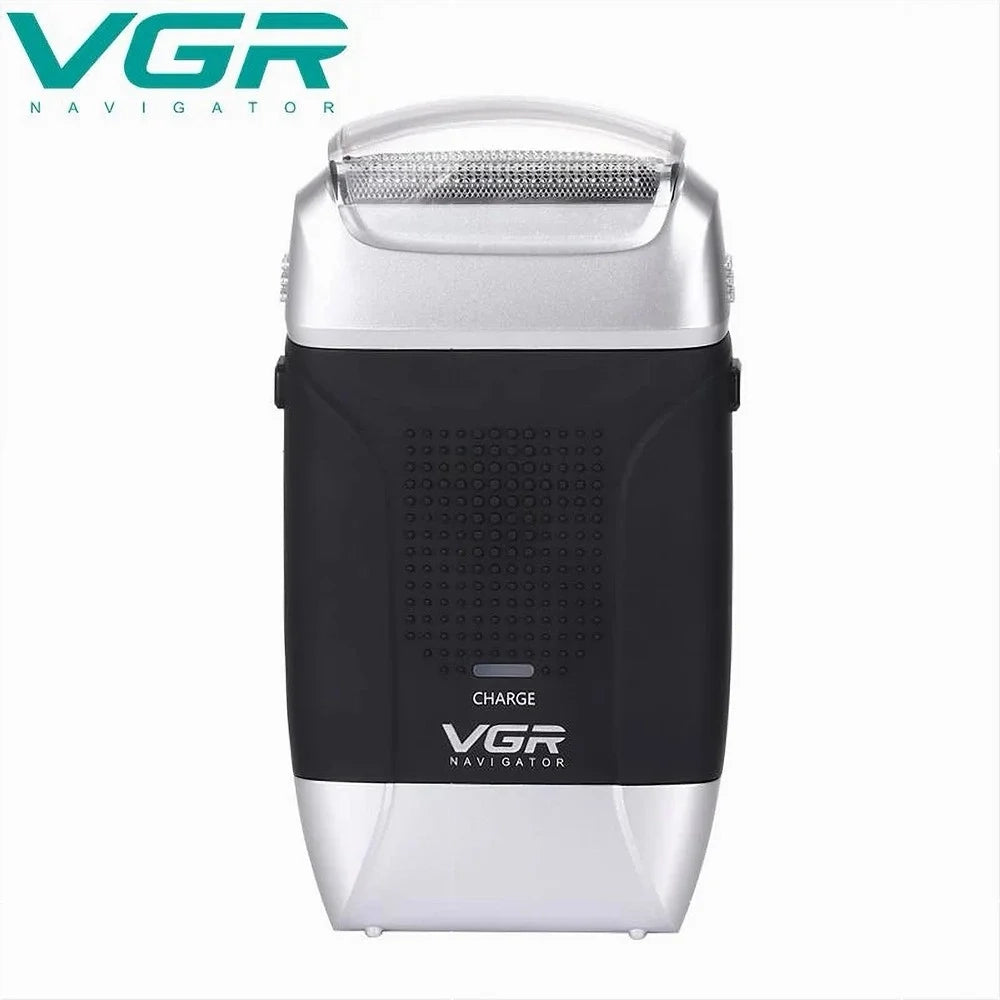 Trade Shop - Rasoio Professionale Barber Vgr V-307 Shaver Usb Rasatura A Pelle -
