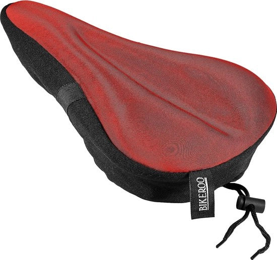 Sella per bicicletta, 27,9 x 17,8 cm, rivestito, copri sella in gel, compatibile con Peloton, regolabile per uomini e donne, comfort durante le esercitazioni in stazione e sella per bicicletta universale